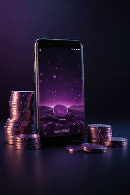 Smartphone avec l’app Godz Casino